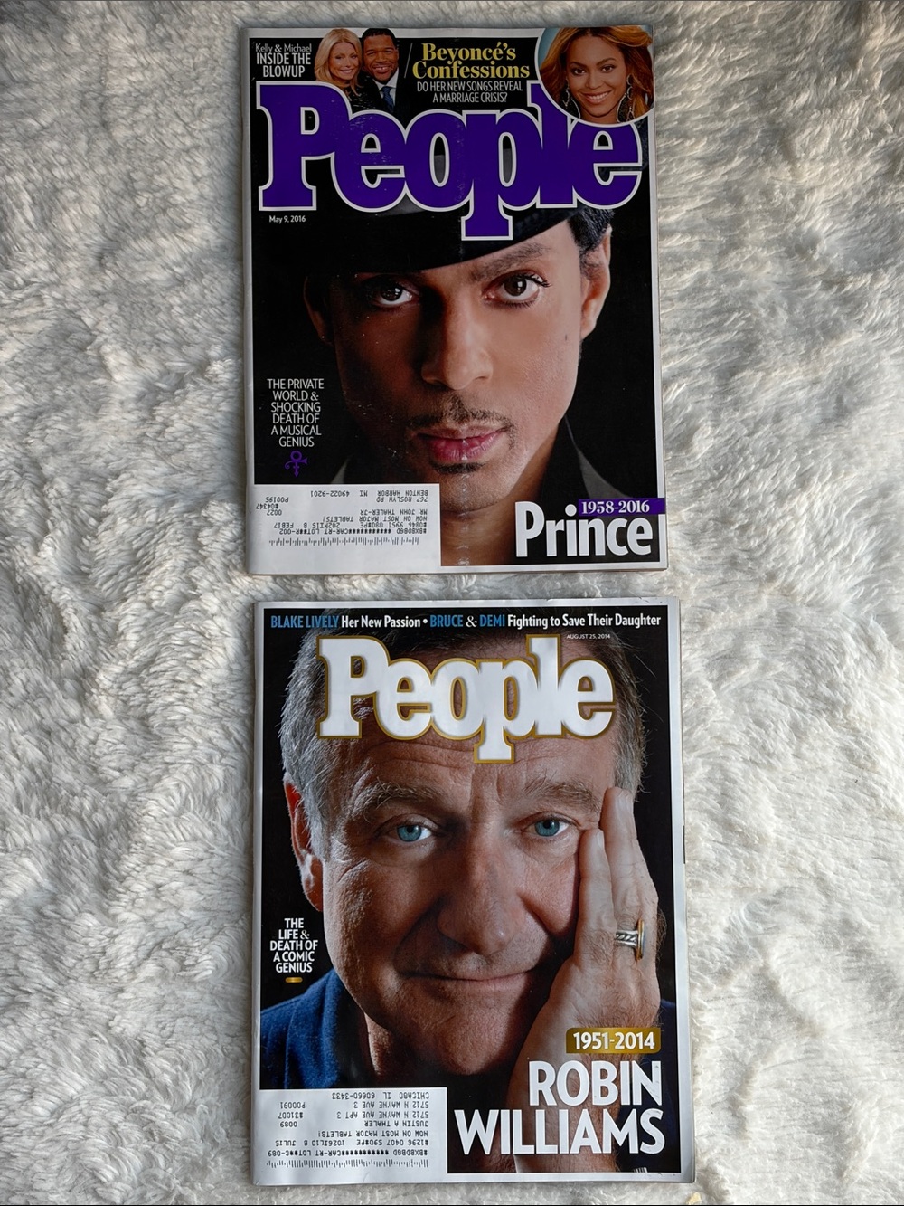 Disney People Magazine Tribute Covers — Purple & White Accents